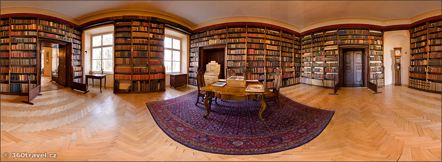 Play virtual tour - Chateau Library