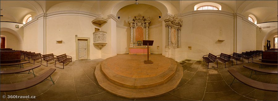 Play virtual tour - St. Ondřej Chapel